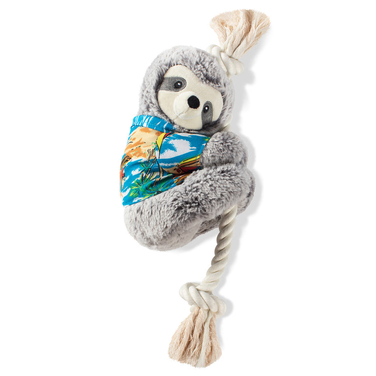 Slowin' Down For Summer Sloth Dog Toy