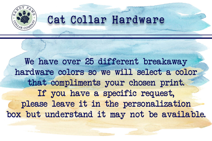 Cat Collar - Plastic Quick Release Hardware
