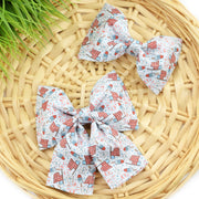 Stars & Stripes Dog Collar Bow ~ 4th of July Dog Collar Bow ~ Summer Collar Bow ~ Patriotic Slide On Collar Bow ~ Sandy Paws Collar Co®