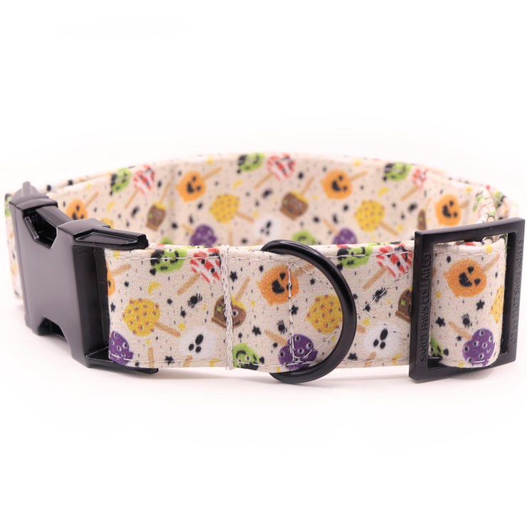 Halloween Candy Apple Dog Collar