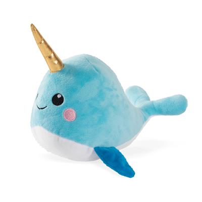 Bellzi Pink Narwhal St￭ Animal Plushie Soft Kawaii Plush Toy Cute Plushies For All Ages Narwhali