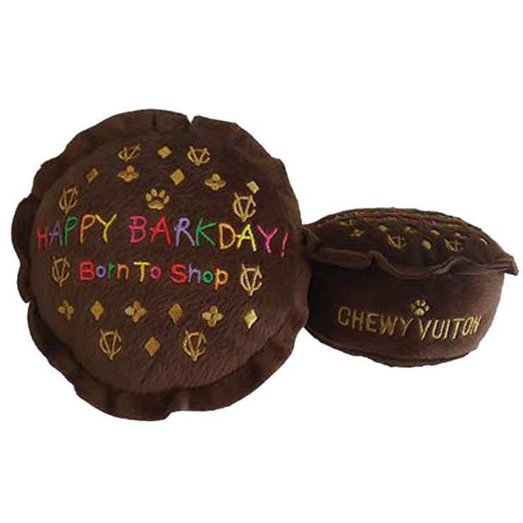 Chewy Vuiton Happy Barkday Cake – Sandy Paws Collar Co