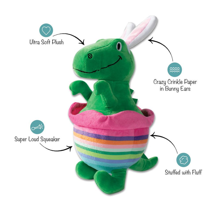 Just Hatched Plush Dog Toy