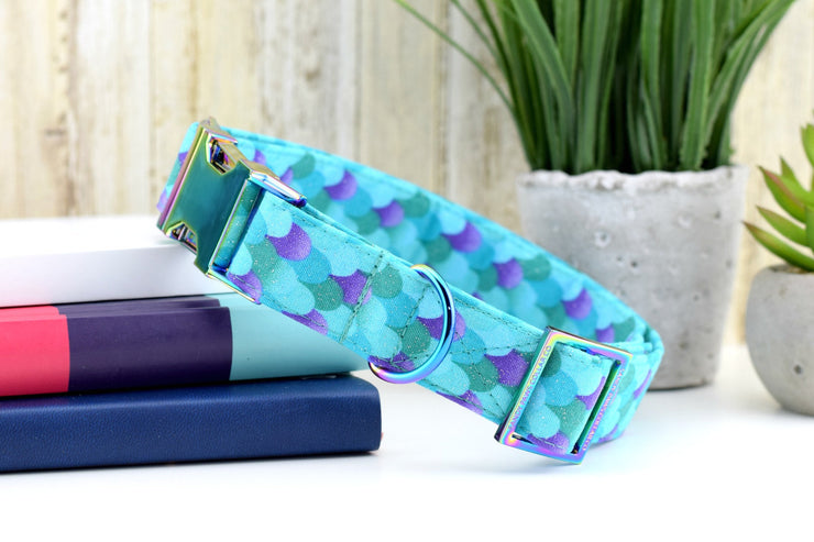 Mermaid Scale Dog Collar