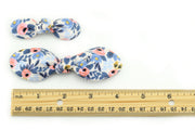Butterfly Print Knot Hair Bows ~ Baby Hair Bows~ Dog Hair Accessories ~ Dog Hair Clip ~ Baby Hair Accessories ~ Sandy Paws Collar Co®