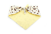 Easter Candy Tie-On Dog Bandana ~ Reversible Easter Fabric Dog Bandana ~ Custom Dog Bandana ~ Sandy Paws Collar Co®