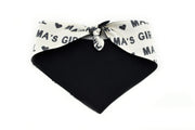Tie-On Dog Bandana ~ Available in ANY print in our shop ~ Tie-On Fabric Bandana ~ Reversible Bandana ~ Dog Mom Gift ~ Sandy Paws Collar Co®